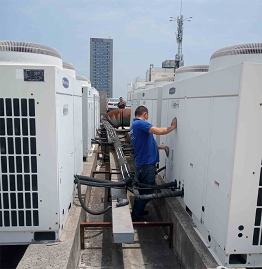 郧西中央空调制热和不制冷系统维修方法