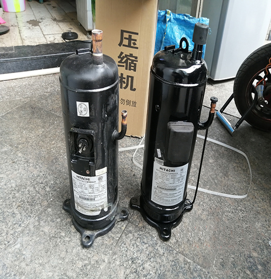 郧西中央空调压缩机的更换维修